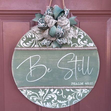Be Still In Green