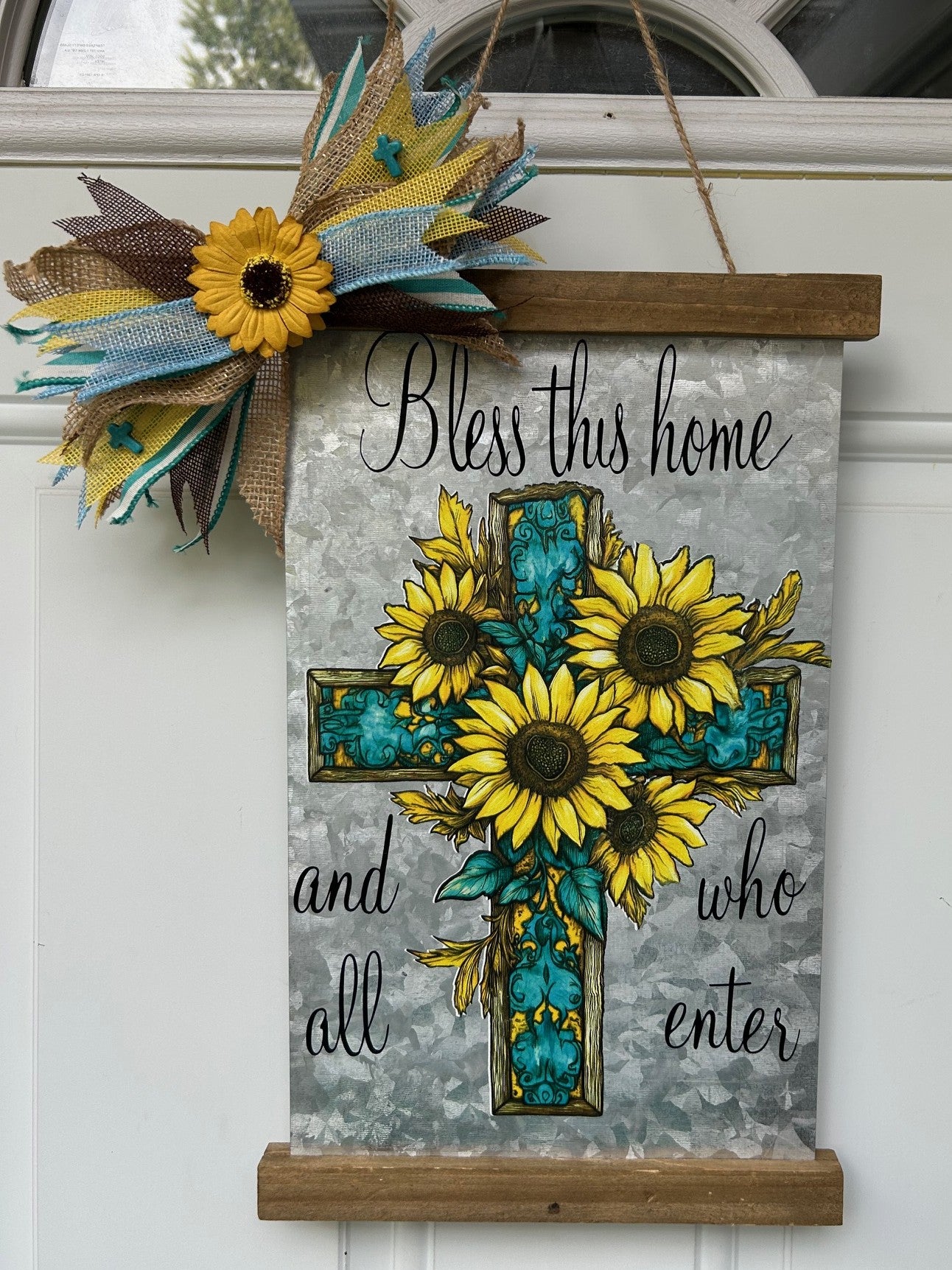 Bless this Home-Faith Cross Sign