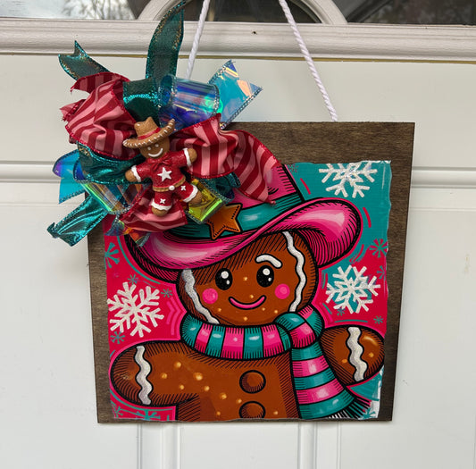 Cowboy Gingerbread Man