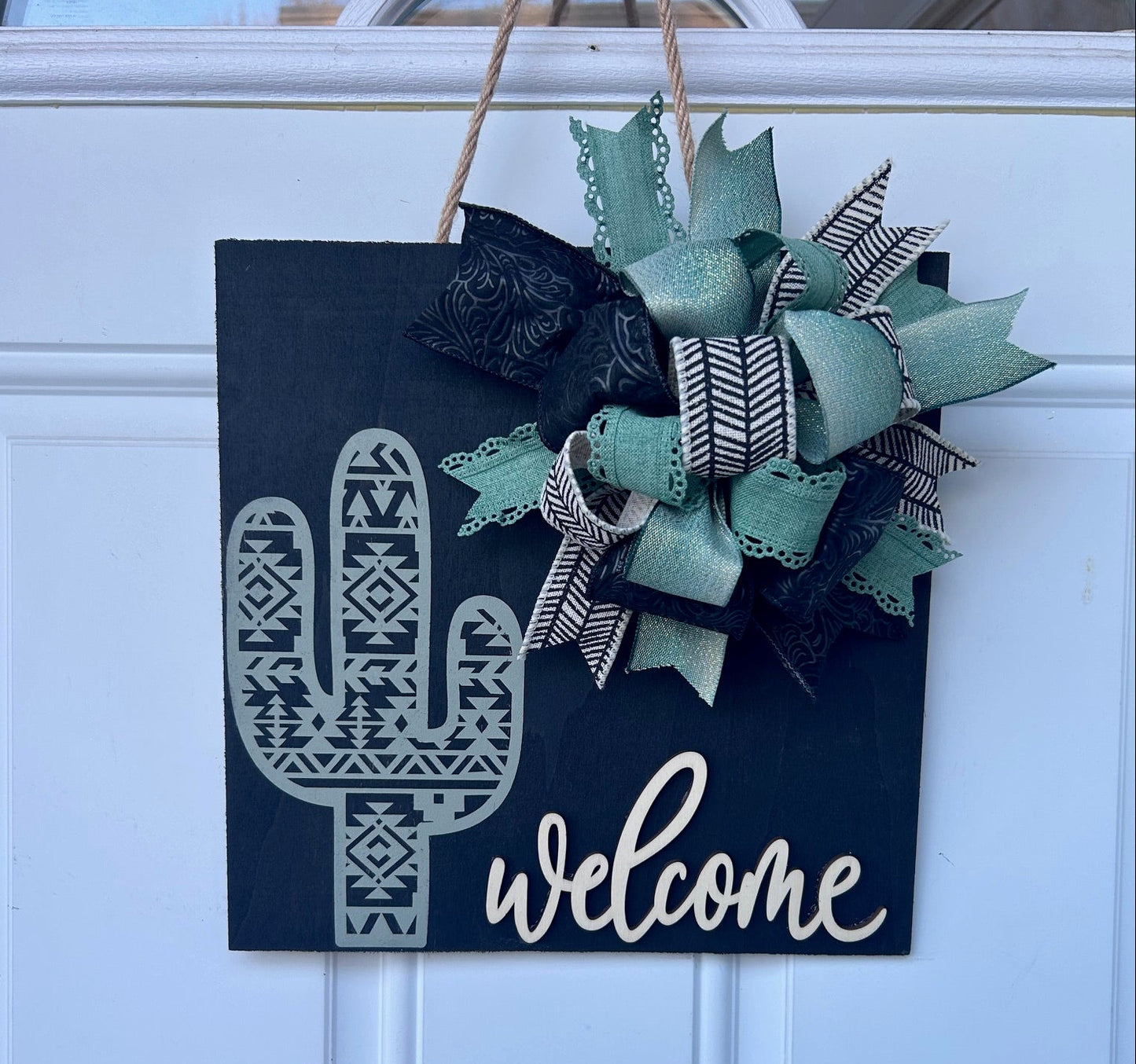 Western Cactus Welcome