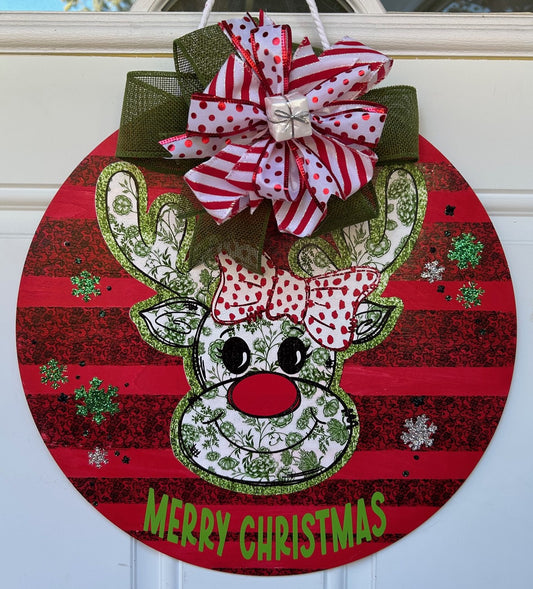 Reindeer Merry Christmas