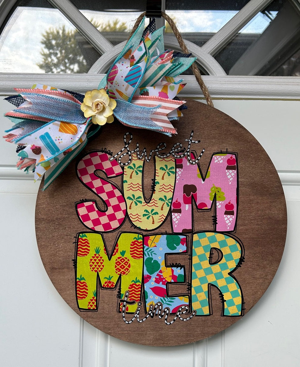 Summer Sign Natural – Simply Signed Sealed & Delivered